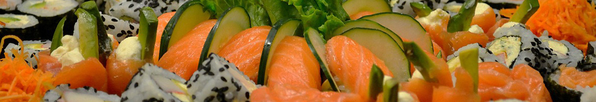 Eating Japanese Sushi at Akimi restaurant in Houston, TX.